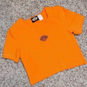 Harley Davidson crop top